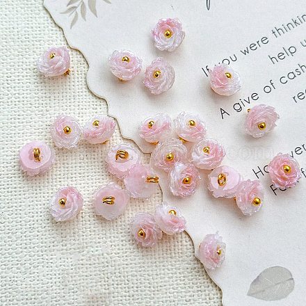 Подвески из двухцветной прозрачной смолы&nbsp;LS-RESI-CJC0023-19D-1