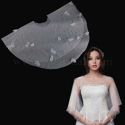 Воротники из полиэстера и тюля для женщин AJEW-WH20072-25D-1