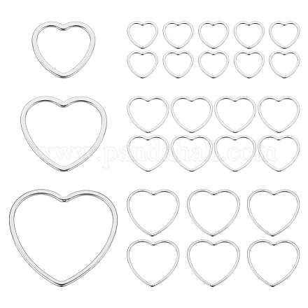 72 шт. 3 стиля соединительного кольца из нержавеющей стали 304 STAS-ME0002-38-1