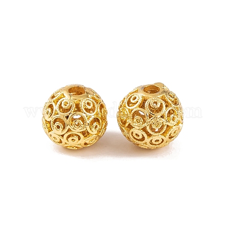 Стойки обшивки латунные бусины KK-U012-02G-1