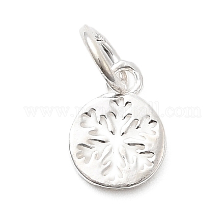 925 полая подвеска из стерлингового серебра STER-A048-05B-S-1