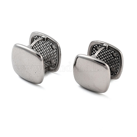 Серьги-кольца из нержавеющей стали 304 EJEW-L291-003P-1