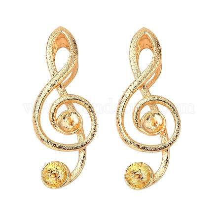 Латунный винт ушной крючок KK-T062-108G-NF-1