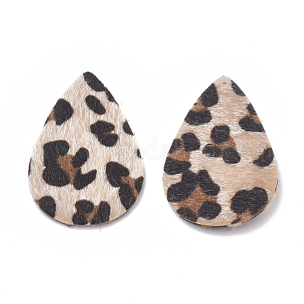 Большие подвески из искусственной кожи&nbsp;LS-X-FIND-N001-10D-1