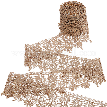 5 ярд полиэстеровой кружевной ленты для вышивки&nbsp;OCOR-CY0001-23B-1