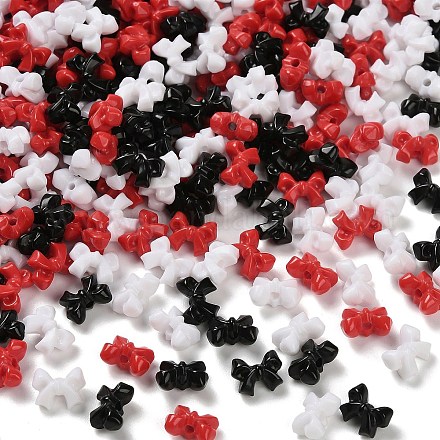 Непрозрачные акриловые бусины&nbsp;SACR-D009-01K-1