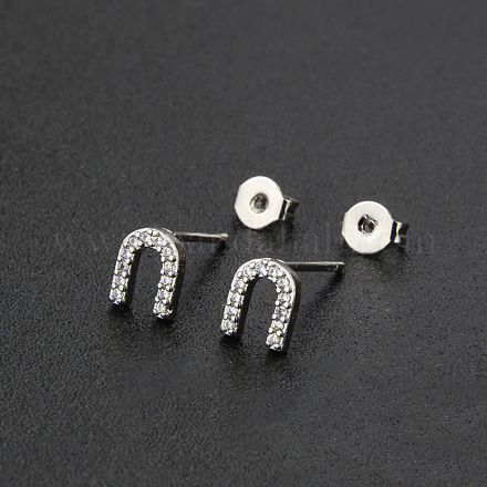 Серьги-гвоздики из циркония FS-WGC2F12-21-1