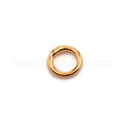 Латунные соединительные колечки KK-WH0035-41D-1