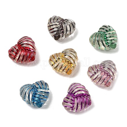 Прозрачные акриловые бусины&nbsp;OACR-H054-15-1