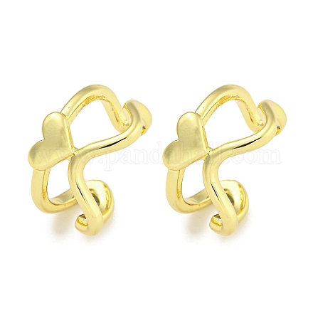 Серьги-манжеты из латуни EJEW-C104-006G-1