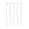 Brass Ball Head pins, Silver Color Plated,  Size: about 0.5mm thick, 24 Gauge,, 45mm long, Head: 1.5mm
