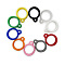 Silicone Pendant, for Electronic stylus & Lighter Making, Ring, Red, Inner Diameter: 13mm