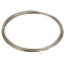 Copper Flat Wire, Flat, for DIY Jewelry Craft Making, Platinum, 1x1mm, about 98.43 Feet(30m)/Roll