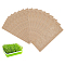 Plant Jute Fibre Grow Mat for Microgreens, Rectangle, BurlyWood, 330x140x4mm