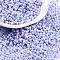 Baking Paint Glass Seed Beads, Peanut, Lilac, 2~2.5x4x2mm, Hole: 0.8mm, about 15000pcs/pound