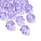 Handmade Lampwork Beads, Pumpkin, Lilac, 9~10x8mm, Hole: 1.2mm