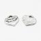 Tibetan Style Alloy Charms, Heart with Wing, Cadmium Free & Lead Free, Antique Silver, 9.5x10x1.5mm, Hole: 1.5mm, about 2080pcs/1000g