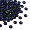 Preciosa® Crystal Hotfix Flatback Stones, Czech Crystal, Round(438 11 612 Chaton Rose VIVA 12 ®), 30280 Dark Indigo, SS12(3~3.2mm)