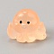 Luminous Transparent Resin Octopus Display Decorations Glow in the Dark, Micro Landscape Fish Tank Decoration, PeachPuff, 14.5x19.5x14.5mm