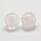 Natural Quartz Crystal Beads, Rock Crystal Beads, Round, 20mm, Hole: 3~4mm