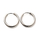 Серьги-кольца из нержавеющей стали 304 для женщин EJEW-M068-15E-P-4