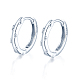 Элегантные серьги-кольца из стерлингового серебра s925 EH3926-2-1