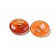 Подвески-пончики из натурального красного агата/диска пи G-G142-02P-2
