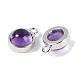 Подвески из натурального аметиста  G-K372-03P-02-2