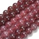 Природного розового кварца нитей бисера G-L642-B20-8mm-2