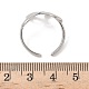 Кольца-манжеты из нержавеющей стали 304 для женщин RJEW-A079-02B-P-5