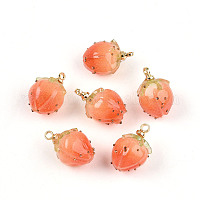 Подвески-цветы ручной работы из эпоксидной смолы&nbsp;KY-S163-103E