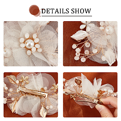 1 комплект свадебных заколок для волос из сплава аллигатора OHAR-GA0001-05