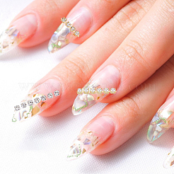 12 шт. 6 цепочки из сплава со стразами&nbsp;MRMJ-HY0002-30