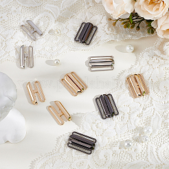 12 шт. 3-х цветные литые зажимы для бикини FIND-PH0026-91