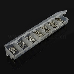 1 коробка смешивается платиновым покрытием концы латунь мозга KK-X0061-P-NF-B