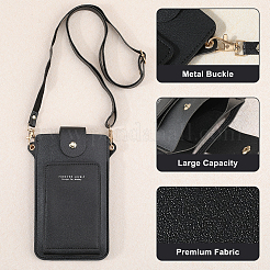 Сумки через плечо из искусственной кожи AJEW-WH20020-059C