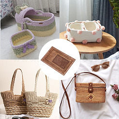 3 шт. двух размеров дна из фанеры для изготовления корзин крючком своими руками&nbsp;DIY-WH20007-254