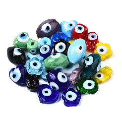 Ручной зло бусины глаз LAMP-N029-003