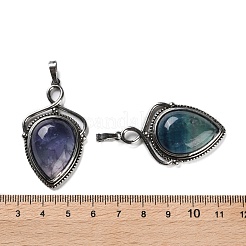 Природного флюорита подвески&nbsp;G-F777-01AS-09