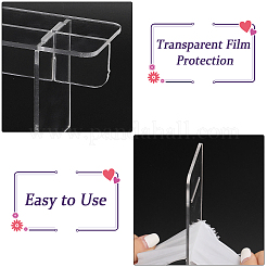 Прозрачные 1-уровневые акриловые стойки для фигурок ODIS-WH0026-21A