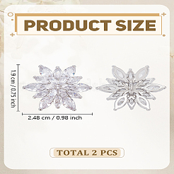 2 шт. Латунные пуговицы с хвостовиком&nbsp;BUTT-LP0001-16