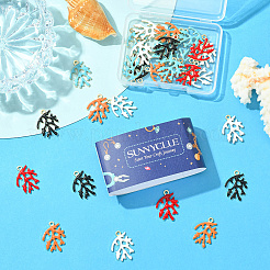 30 шт. Подвески из сплава с эмалью&nbsp;ENAM-SC0006-87