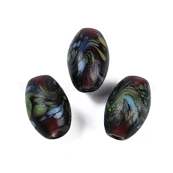 Непрозрачные бусины лэмпворк ручной работы BLOW-D006-05I