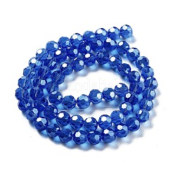 Гальванизируйте прозрачное стекло бисер нитей&nbsp;EGLA-A035-T10mm-A21