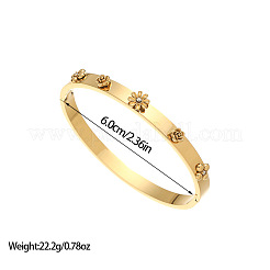 Шарнирные браслеты из нержавеющей стали 304 для женщин&nbsp;FS-WG9FB12-05