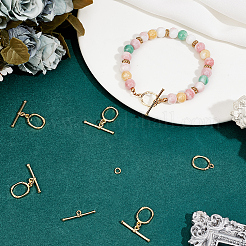 10 комплект латунных застежек-тоглов&nbsp;KK-BBC0015-83