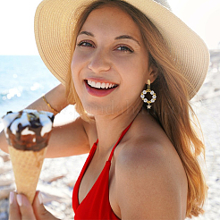 Фурнитура для сережек-гвоздиков из нержавеющей стали 304 с вакуумным покрытием pvd STAS-UN0015-55