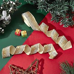 Блестящая нейлоновая лента SRIB-WH0011-044