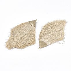 Полиэстер кисточка большие подвесные украшения FIND-T042-07