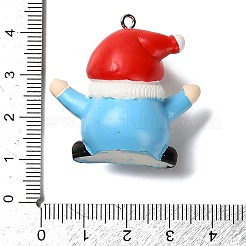 Подвески из непрозрачной смолы на рождественскую тематику&nbsp;LS-RESI-I336-01P-09